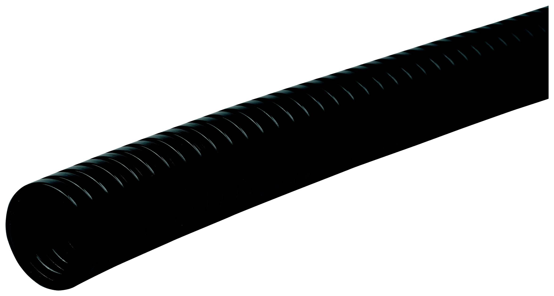 Fränkische Rohrwerke 4013003600 Rohr 25 m Schwarz 25 m