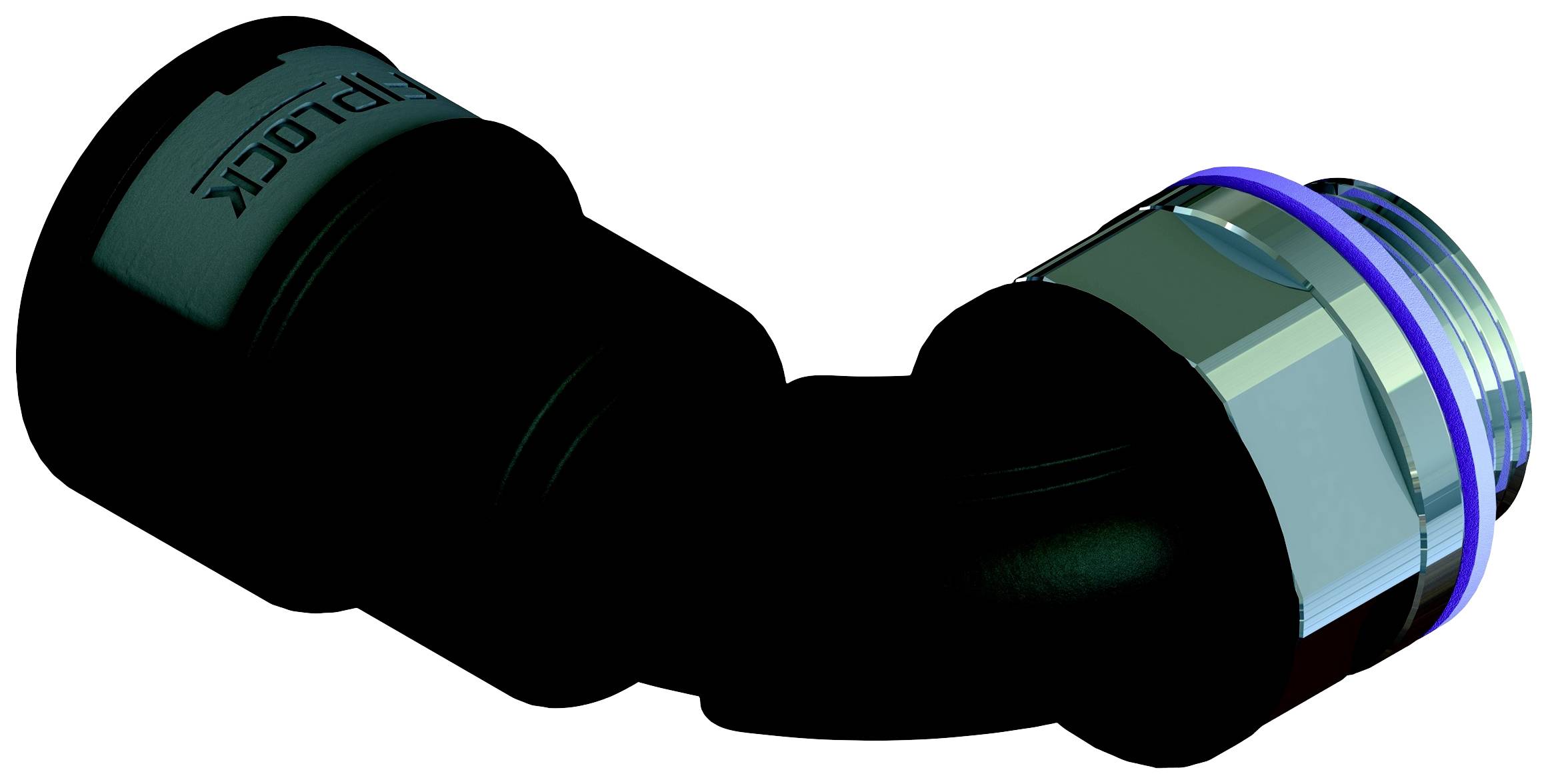 Fränkische Rohrwerke 4890733400 Verschraubung 102.9 mm Schwarz 6 St.