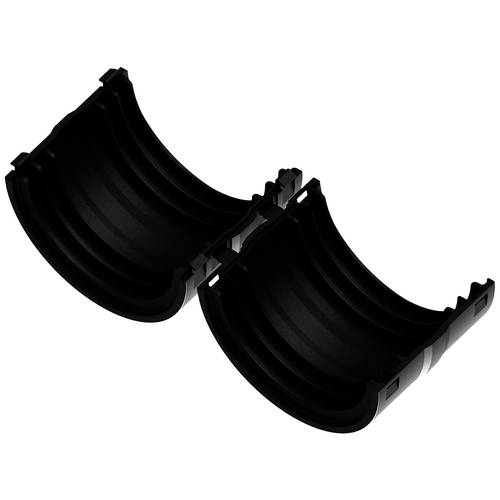 Fränkische Rohrwerke 4910031070 Verbindungselement Schwarz 10 St.