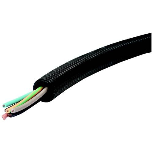 Fränkische Rohrwerke 4160000400 Rohr 100 m Schwarz 100 m