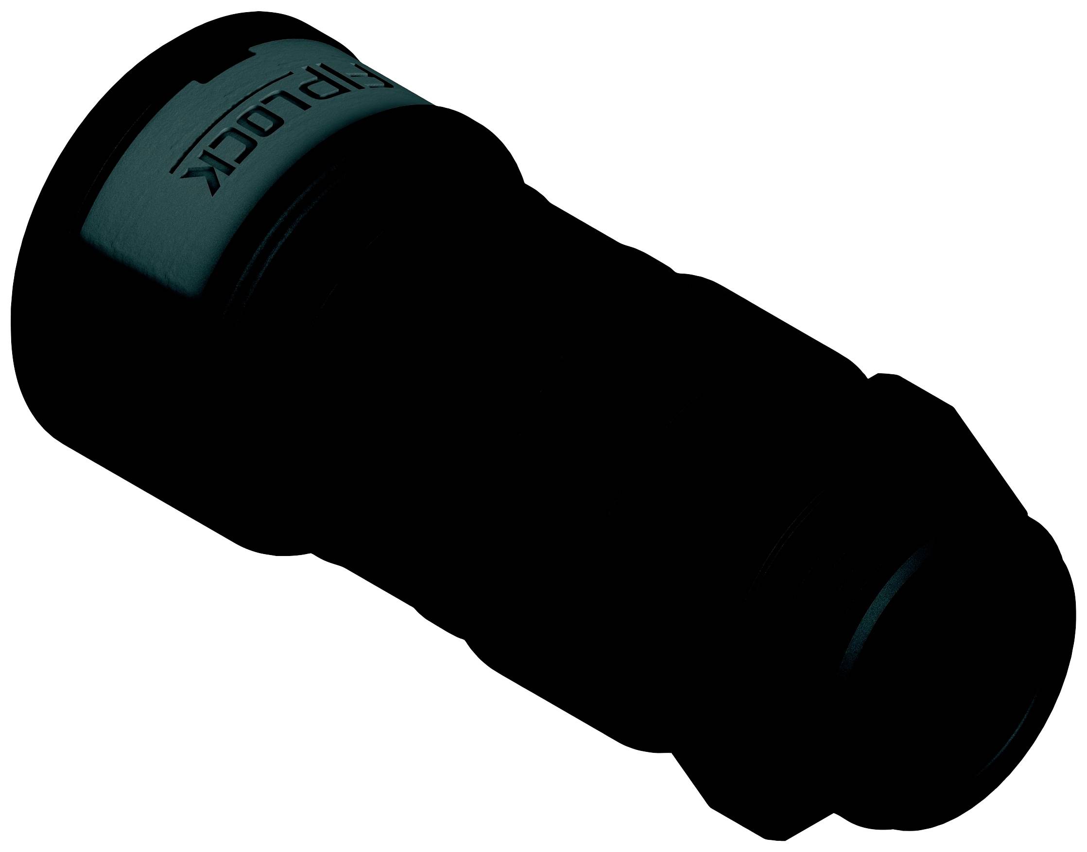 Fränkische Rohrwerke 4890562300 Verschraubung 78.4 mm Schwarz 10 St.