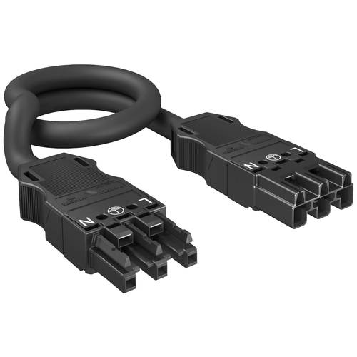 OBO Bettermann 6108738 Verbindungsleitung Schwarz 500 cm