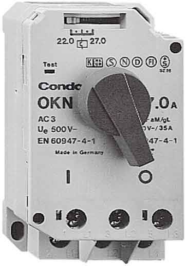 CONDOR-WERKE Condor 203476 OKN-160 AA XXX XXX Motorschutzschalter 16 A 1 St.