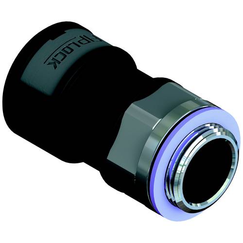 Fränkische Rohrwerke 4891732700 Verschraubung 80.9 mm Schwarz 4 St.