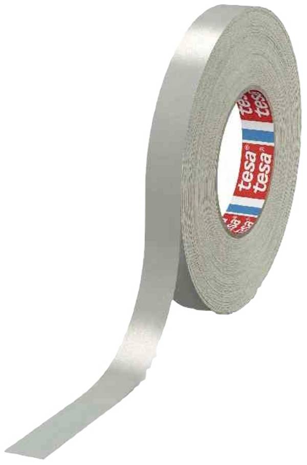 tesa tesaband® 04651-00534-00 Gewebeklebeband Grau (L x B) 50 m x 19 mm 1 St.