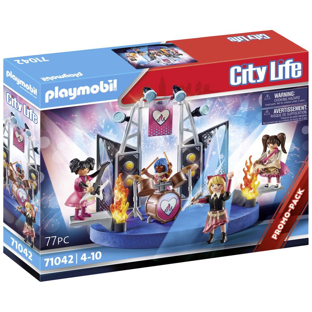 Playmobil City Life Music band 71042