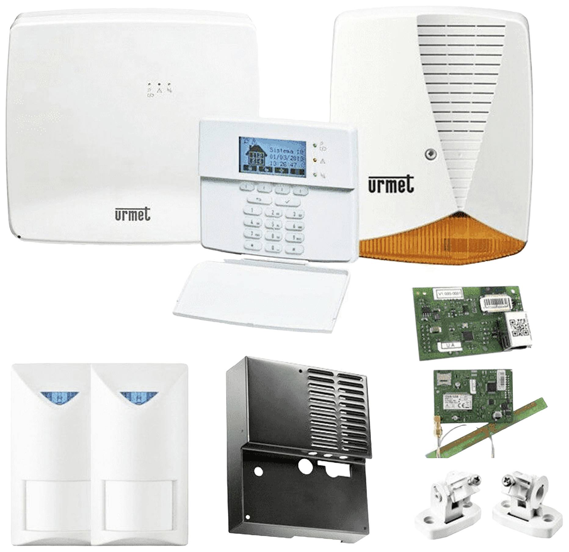 Sistemi d'allarme completi cablati