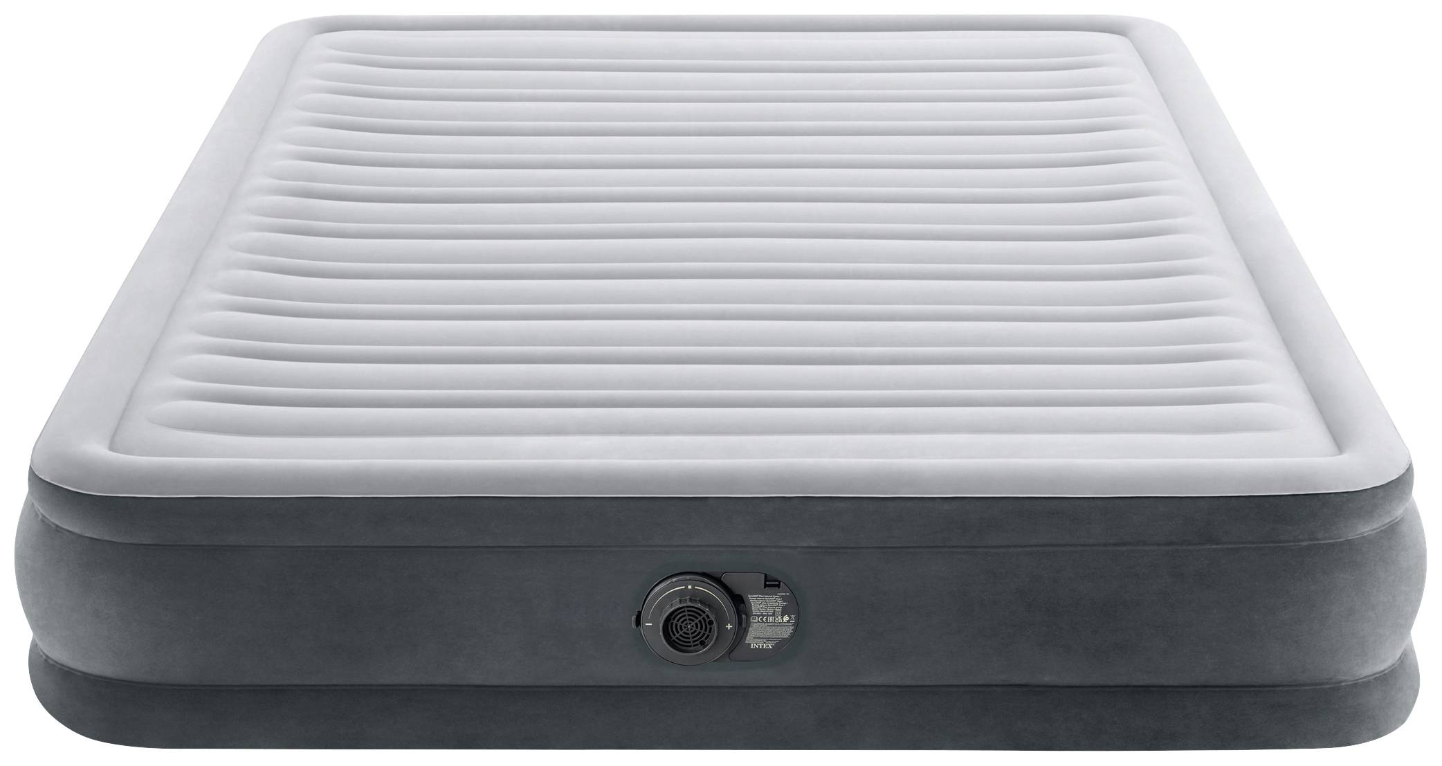 Thumbnail - Intex 67770ND DuraBeam ComfortPlushMidRise Luftbett (L x B x H) 203 x 152 x 33 cm Grau