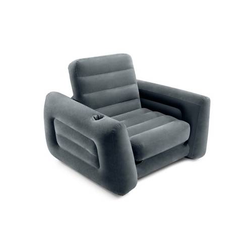 Intex 66551NP Pull-Out Sessel (L x B x H) 223 x 116 x 66 cm Schwarz