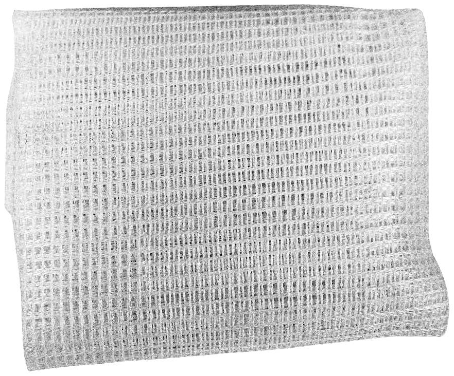 Ein weißer Mullverband, rechteckig und strukturiert, liegt flach ausgebreitet. Geeignet zur Wundabdeckung oder Erstversorgung.