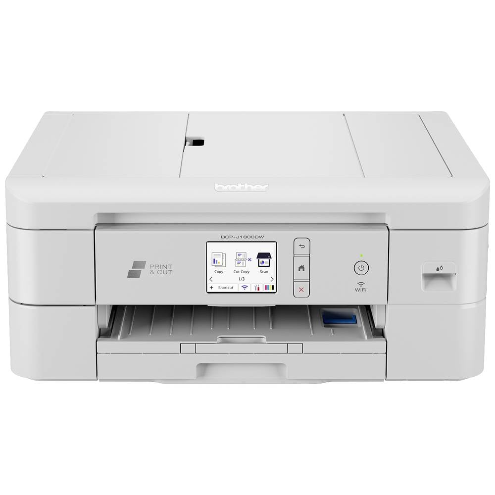 Brother DCP-J1800DW Multifunctionele inkjetprinter A4 Printen, scannen, kopiëren ADF, Cutter, LAN, W