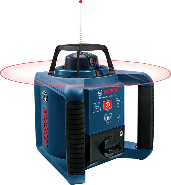Bosch Professional GRL 250 HV Rotationslaser  selbstnivellierend Reichweite (max.): 125 m