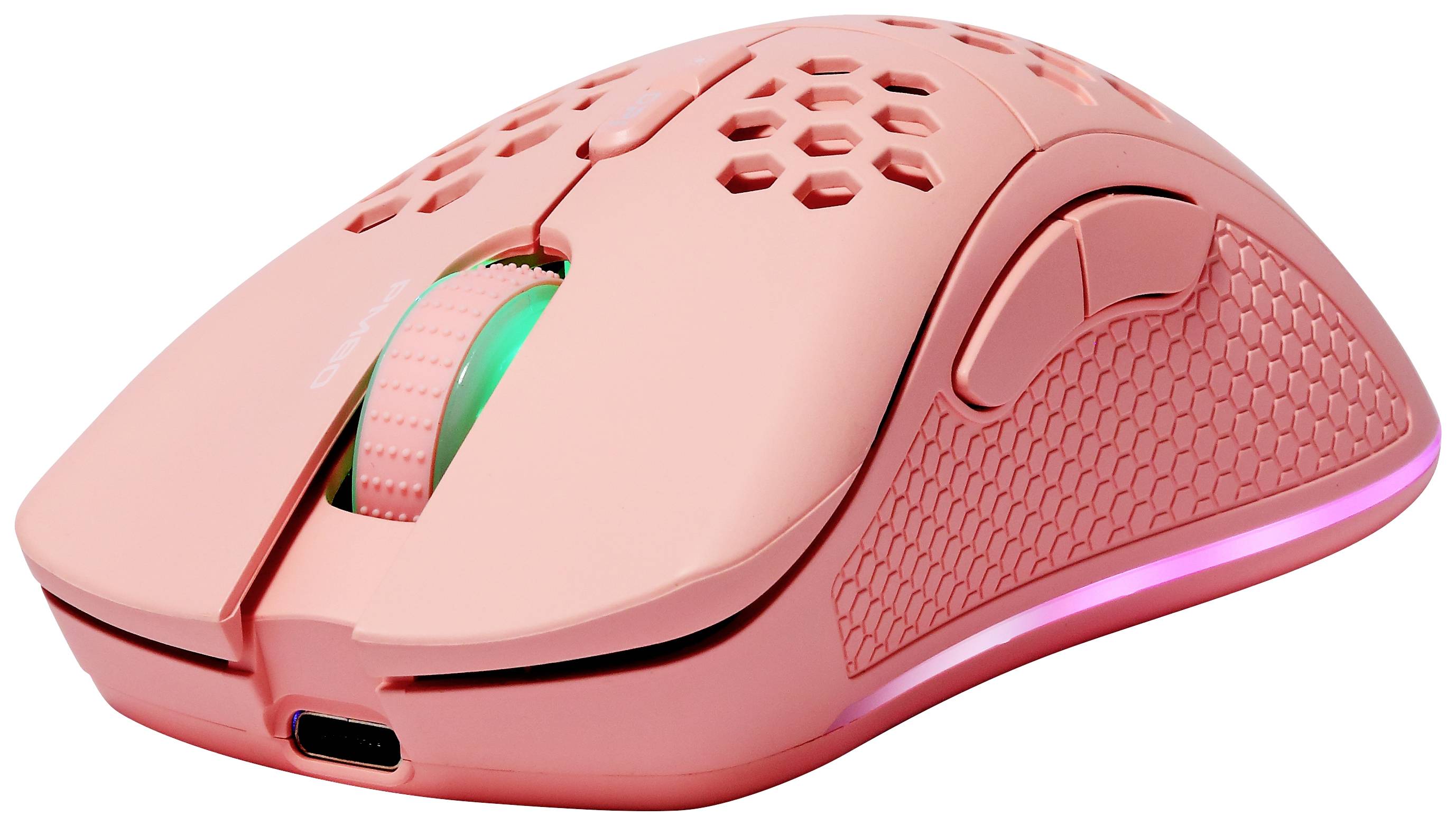 DELTACO PM80 Gaming Maus, Pink GAM-120-P-2