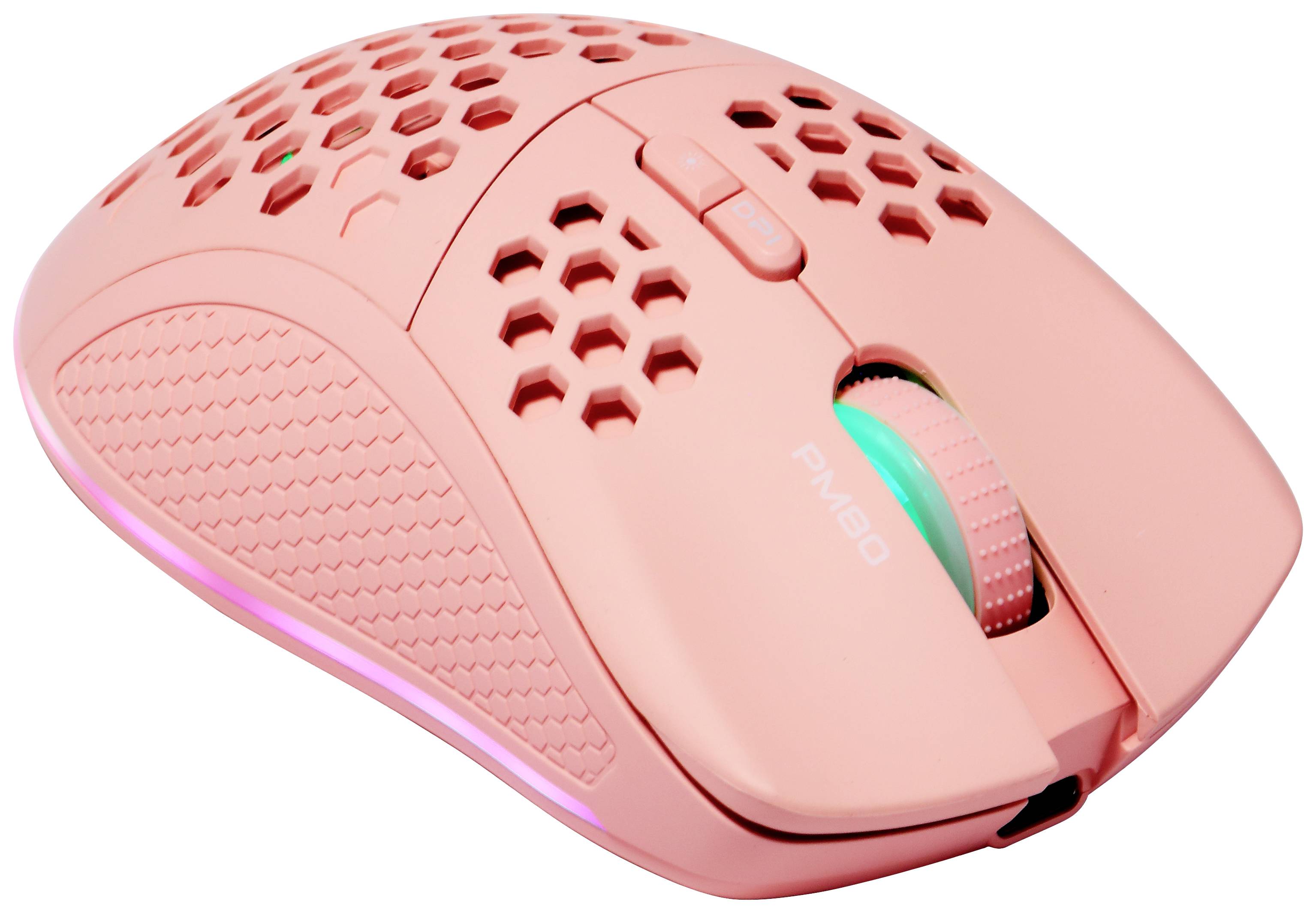 DELTACO PM80 Gaming Maus, Pink GAM-120-P-6