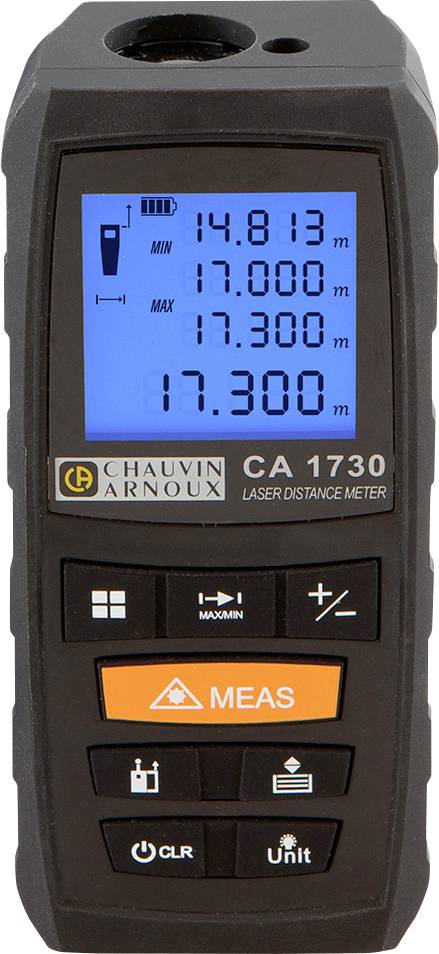 Chauvin Arnoux CA 1730 Laseravståndsmätare inkl. mätskena 60 m