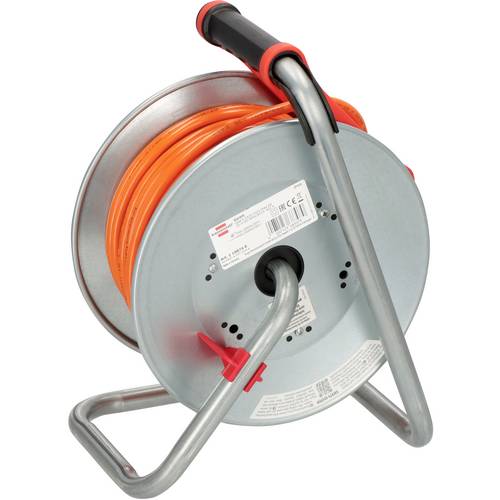 Brennenstuhl 1198740 Kabeltrommel 25 m Orange Schutzkontakt-Stecker
