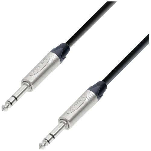 Adam Hall 5 STAR BVV 0300 Klinke Audio Anschlusskabel [1x Klinkenstecker 6.3 mm (stereo) - 1x Klinkenstecker 6.3 mm (ste...