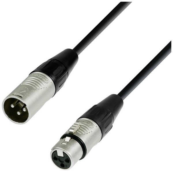 DMX Kabel REAN XLR male auf XLR female 1 m