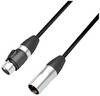 DMX- & AES/EBU-Kabel – 5-Pol-XLR(m) auf XLR(f), IP65 1,5 m