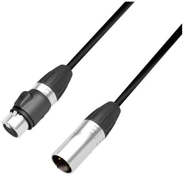 DMX- & AES/EBU-Kabel – 5-Pol-XLR(m) auf XLR(f), IP65 5 m