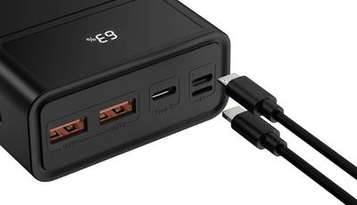 USB-Anschlüsse an Powerbanks
