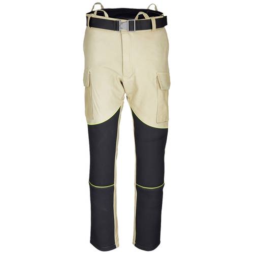 DEHN 785780 Warnschutzhose Kleider-Größe=S EN ISO 14116 Beige, Schwarz