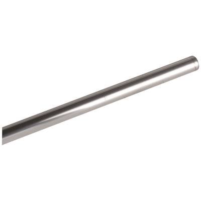 Ein glänzender, langer Metallstab diagonal im Bild, zeigt eine glatte, zylindrische Form ohne sichtbare Markierungen oder Details.