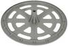DEHN DEHNiso-DLH Grundplatte GPB10 H60 D300 KS GR