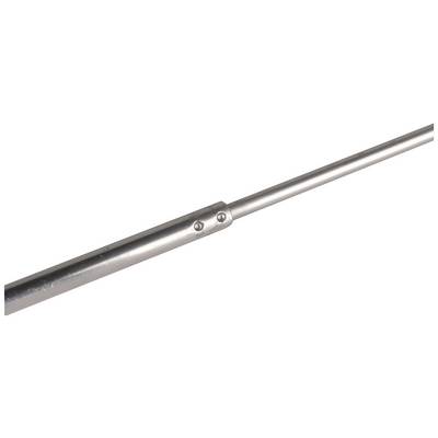 Metallstab mit Verbindungsstück in der Mitte.