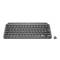 Kabellose schwarze Tastatur mit deutschem QWERTZ-Layout und zugehörigem USB-Empfänger. Ideal für produktives Arbeiten.