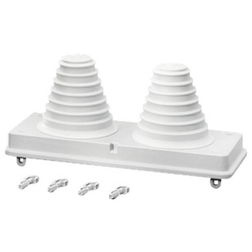 Hensel Mi FP 72 20001026 Flansch (L x B x H) 100 x 300 x 100 mm Kunststoff 1 St.