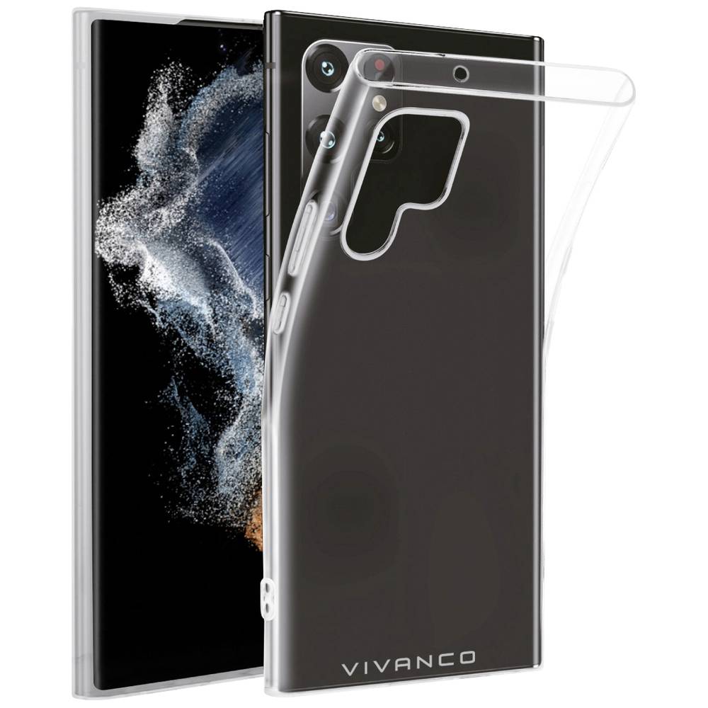 Vivanco Super Slim Backcover Samsung Galaxy S23 Ultra Transparant