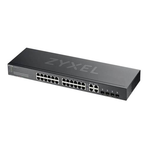 Thumbnail - ZyXEL GS1920-24v2 Netzwerk Switch 24 + 4 Port 1000 MBit/s