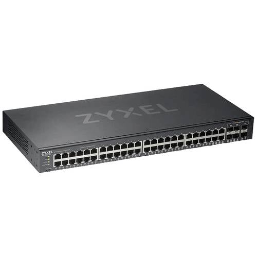 Thumbnail - Zyxel GS1920-48v2 - Switch - Smart - 48 x 10/100/1000 + 4 x Kombi-Gigabit-SFP + 2 x Gigabit SFP
