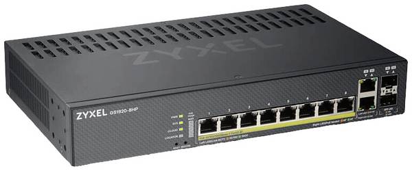 ZyXEL GS1920-8HPv2 GS1920-8HPv2 Netzwerk Switch 8 + 2 Port