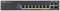 'ZYXEL GS1900-8HP' Switch, 8 Ethernet-Ports, 2 SFP-Slots, Status-LEDs, schwarze Oberfläche.