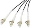 Kabelpeitsche - LC/UPC Multi-Modus (S)