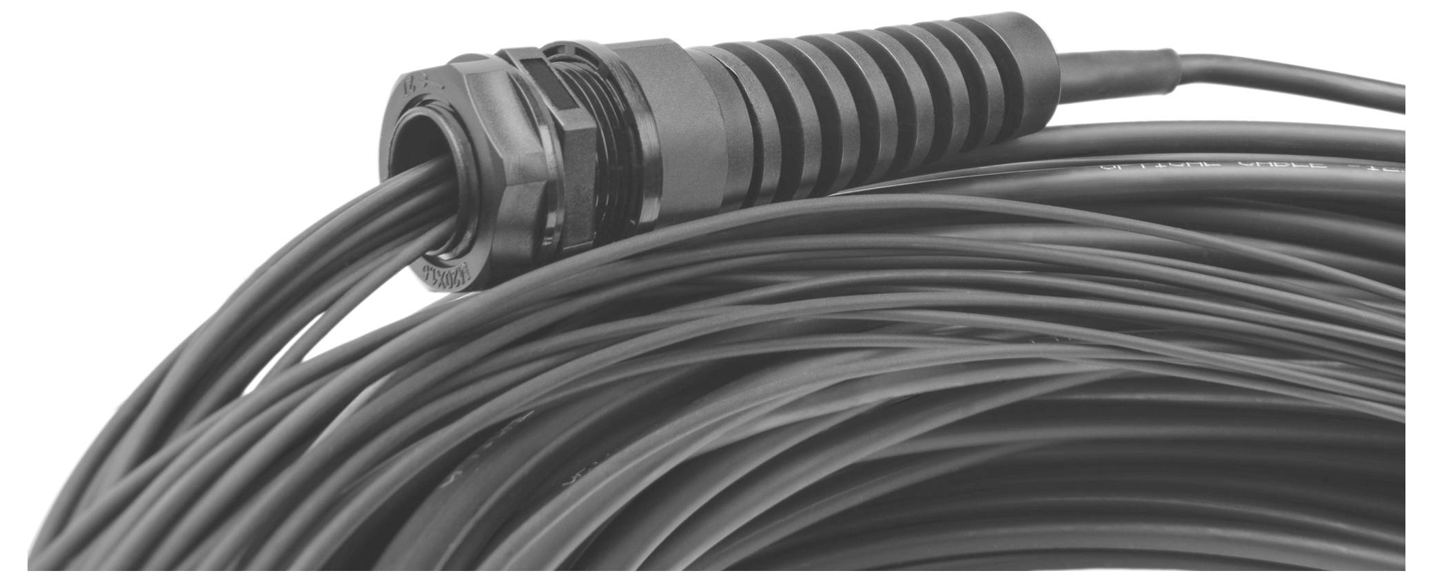 Digitus DK-24338U075BK-BBB Glasfaser LWL Anschlusskabel 75 m Schwarz [8x LC/UPC-Stecker - 8x LC/UPC-Stecker] 50/125 µ Mu-4