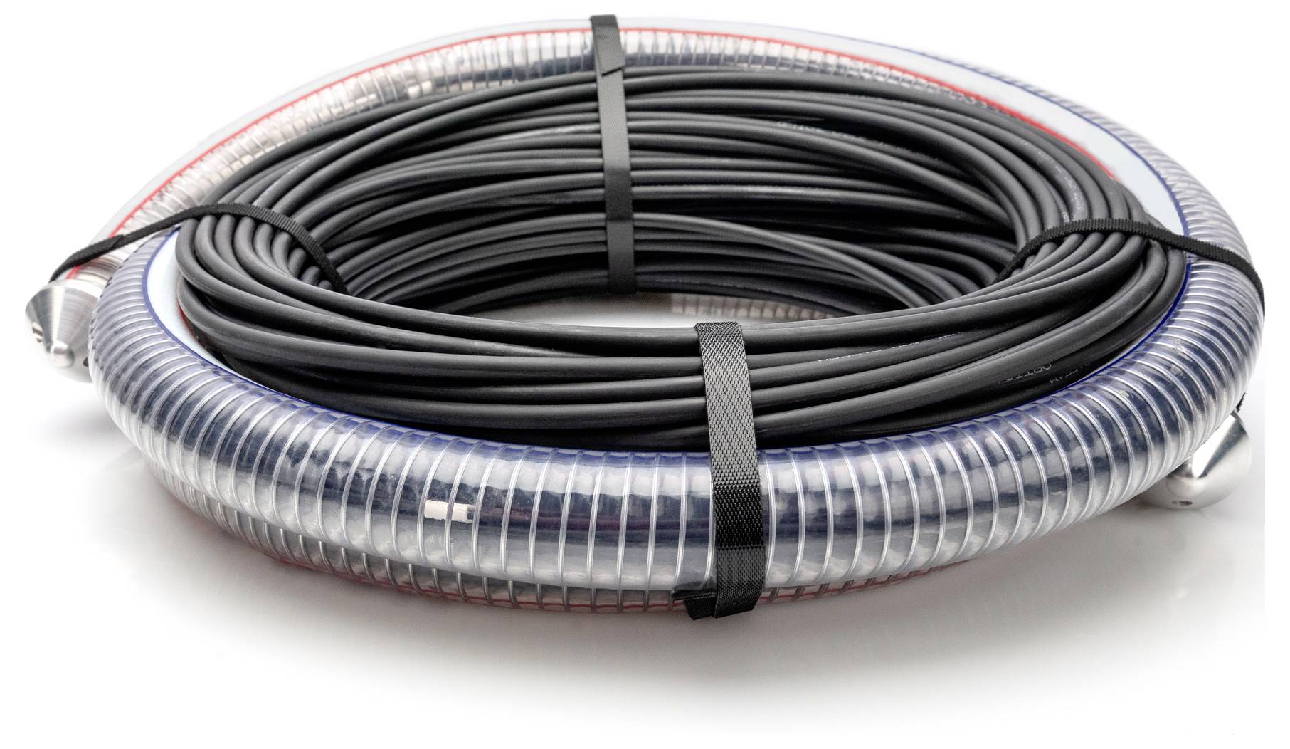 Digitus DK-24338U075BK-BBB Glasfaser LWL Anschlusskabel 75 m Schwarz [8x LC/UPC-Stecker - 8x LC/UPC-Stecker] 50/125 µ Mu-5