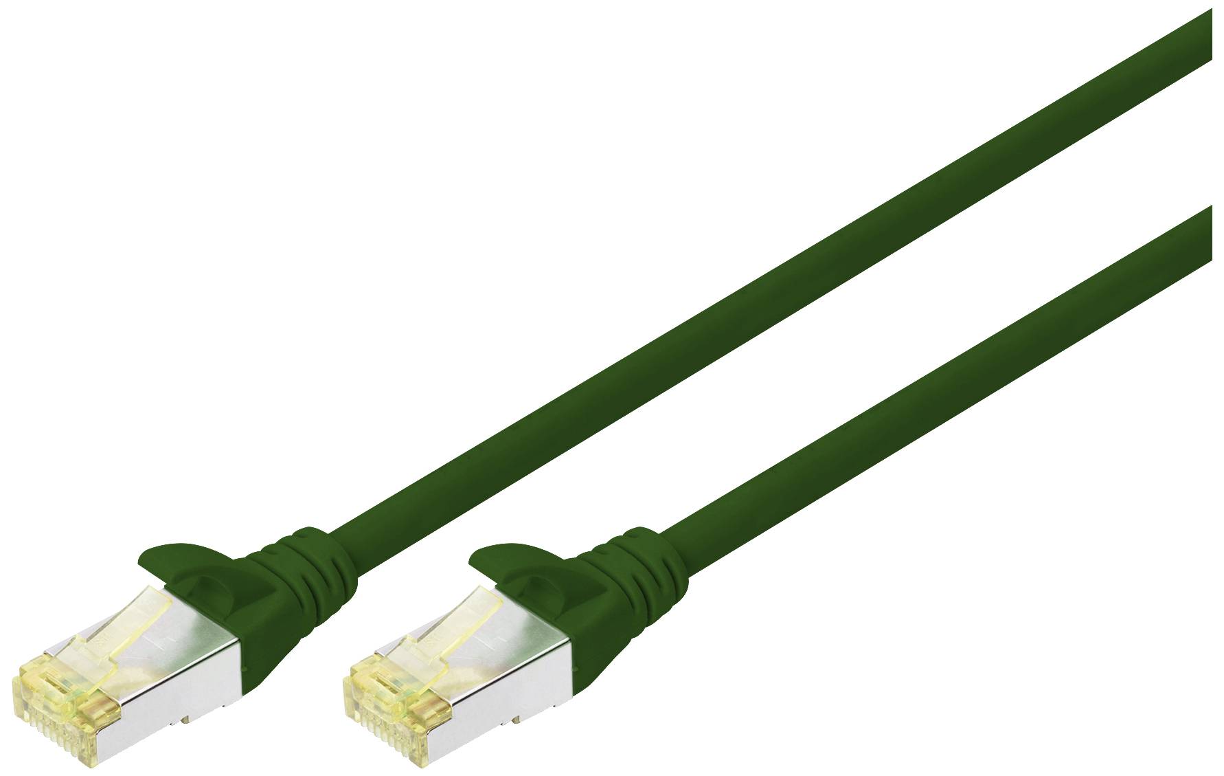 LogiLink CQ2065S RJ45 Netzwerkkabel, Patchkabel CAT 6 S/FTP 3.00 M Grün