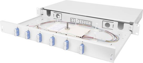 Digitus DN-96320/9 Glasfaser LWL Anschlusskabel  Mehrfarbig [6x SC - 6x SC]  Singlemode OS2