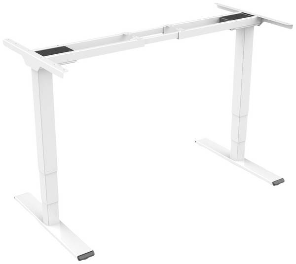 Digitus Sitz-/Steh-Schreibtischgestell elektrisch höhenverstellbar Höhen-Bereich: 62 bis 1.27 m (B x T) 170 cm x 68 cm Weiß, Weiß (RAL 9016) DA-90433 DA-90433