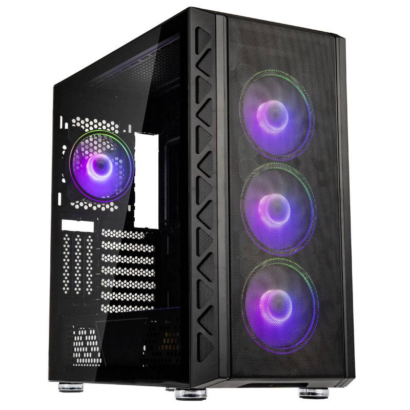 Kolink Citadel Mesh ATX Midi-Tower Gehäuse, Gaming-Gehäuse Schwarz