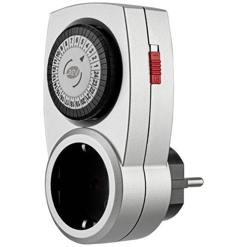 REV 0025200703 Zeitschaltuhr analog Tagesprogramm 3680 W EIN/AUS-Programm