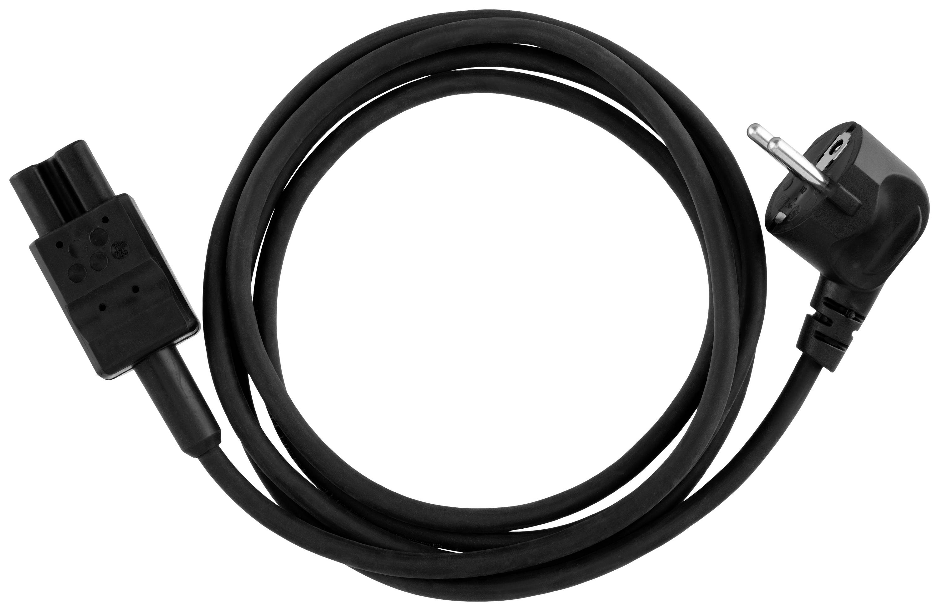 REV 0505623555 Strom Netzkabel Schwarz 2 m