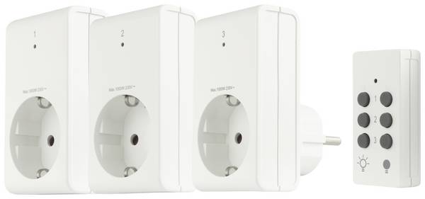 REV Ritter REV 00834514 - Typ F - Typ F - 230 V - 10 A - Weiß - 2300 W - Schutzk