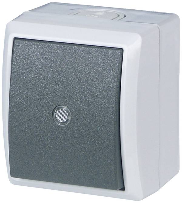 REV 0511641777 AquaForm, Kontrollschalter Feuchtraum IP44, einpolig, Aufputz,