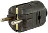 REV 0512013777 Schutzkontaktstecker Kunststoff 250 V Schwarz IP20