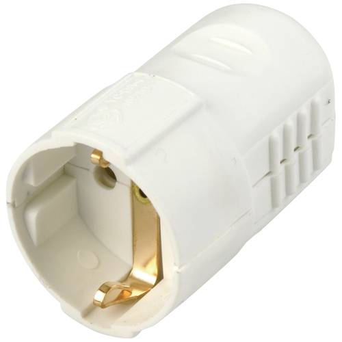 REV 0512110777 Schutzkontaktkupplung Kunststoff 250 V Weiß IP20