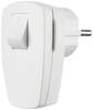 REV 0512100777 Schutzkontakt-Winkelstecker Kunststoff mit Schalter 250 V Weiß IP20